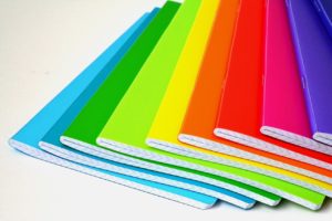 kolorowe zeszyty dla dzieci